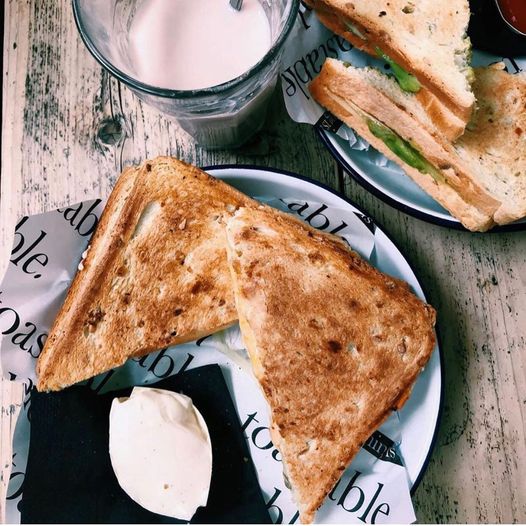 hamburgerpapier voor tosti's